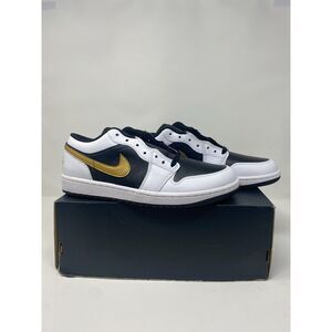 Air Jordan 1 Low Gold Swoosh